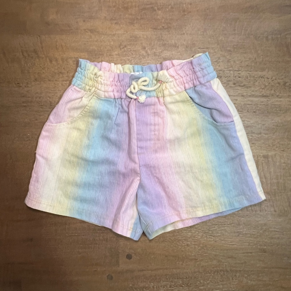 ZARA Colorful Striped Kids Shorts
